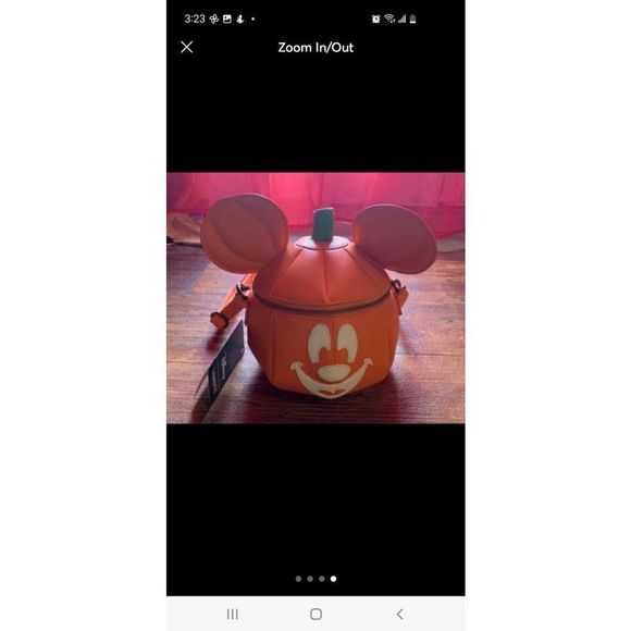 Loungefly Halloween Mickey mouse bag - Picture 4 of 4